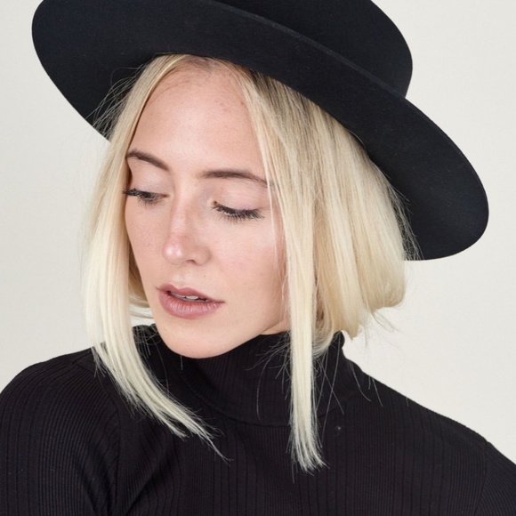 Janessa Leoné -Gabrielle Hat, Black Small main image 10